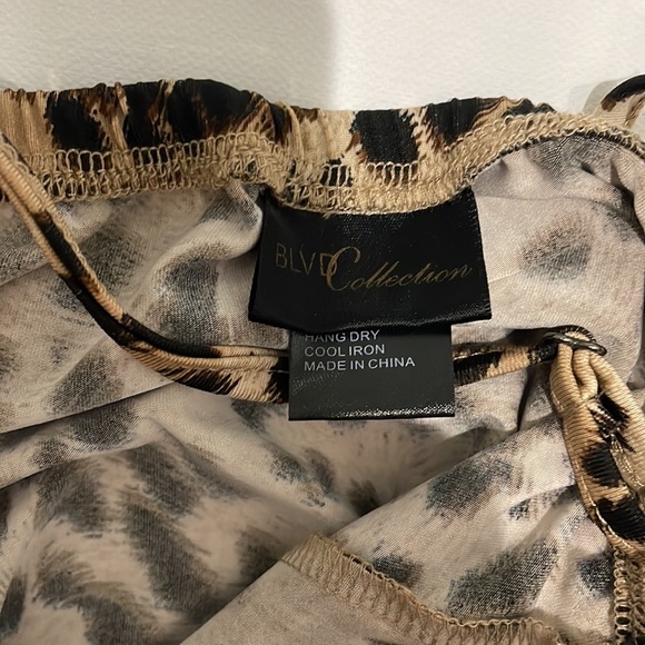 Tiger print mini dress - Picture 2 of 3